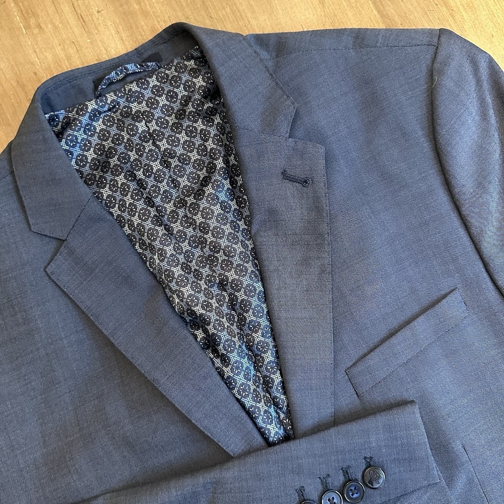 Original Penguin Navy Wool Blend  Blazer Men's Size 40R